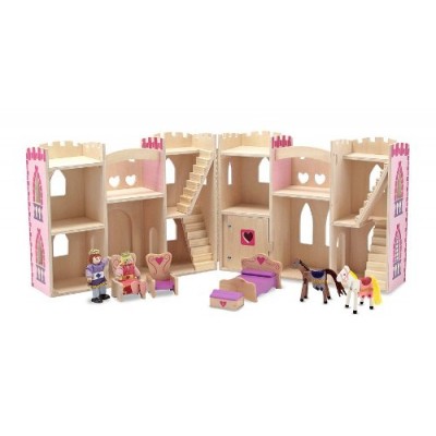 Melissa & Doug Fold and Go Princess Castle