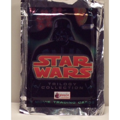 1997 Star Wars Trilogy Collection Movie Trading Cards Pack of 5