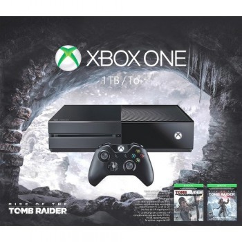 Xbox One 1TB Console : Rise of the Tomb Raider Bundle