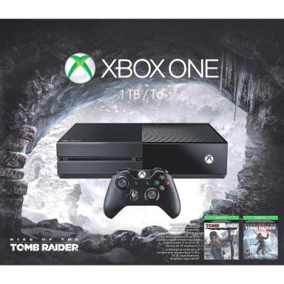 Xbox One 1TB Console : Rise of the Tomb Raider Bundle