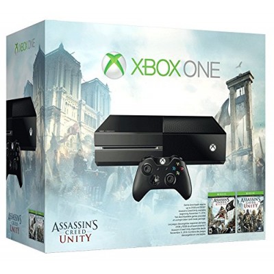 Xbox One 500GB Console - Assassin's Creed Unity Bundle