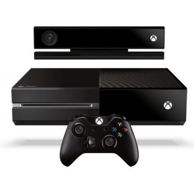 Xbox One 500GB Console with Kinect (No Chat Headset Included)