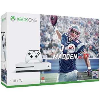 Xbox One S 1TB Console - Madden NFL 17 Bundle