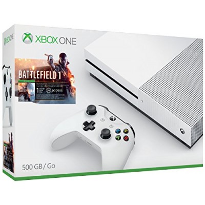Xbox One S 500GB Console - Battlefield 1 Bundle