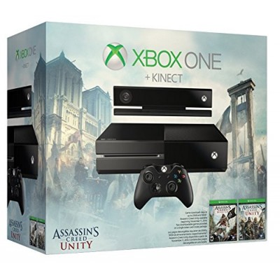 Xbox One with Kinect: Assassin's Creed Unity Bundle, 500GB Hard Drive