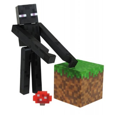 Minecraft Core Enderman Action Figure with Accessory