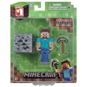 Minecraft Core Steve Action Figure with Accessory