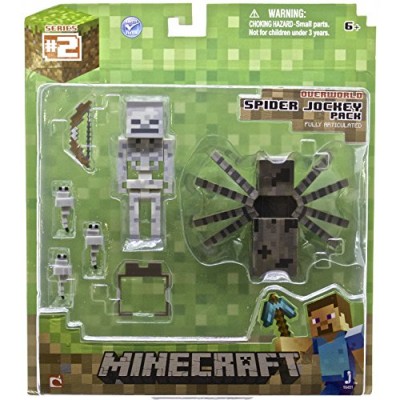 Minecraft MINECRAFT- Spider Jockey Pack Action Figure