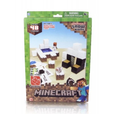 Minecraft Papercraft Snow Set