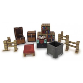 Minecraft Papercraft Utility Pack, Over 30 Pieces