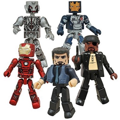San Diego Comic Con 2015 Exclusive Avengers Age of Ultron Marvel Minimates Set of 5