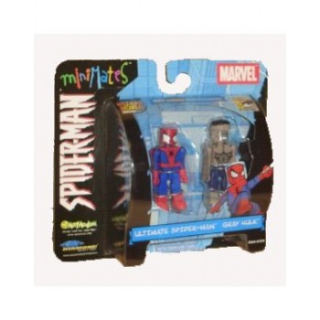 Ultimate Spider-Man / Gray Hulk (2003 SDCC) from Marvel Minimates Exclusives