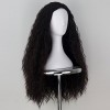 Women 80cm Long Curly Dark Brown Hair Halloween Cosplay Costume Wig for Girl 346