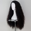 Women 80cm Long Curly Dark Brown Hair Halloween Cosplay Costume Wig for Girl 346