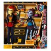 Monster High Home Ick Abbey Bominable & Heath Burns 2-Pack