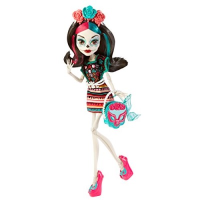 Monster High Monster Scaritage Skelita Calaveras Doll and Fashion Set