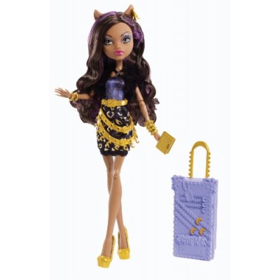 Monster High Travel Scaris Clawdeen Wolf Doll