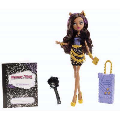 Monster High Travel Scaris Clawdeen Wolf Doll