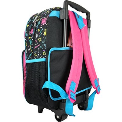 We Are Monster High Fashion Black Large Roller School Backpack