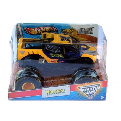 Wolverine 2013 Hot Wheels Monster Jam Marvel 1:24 Scale