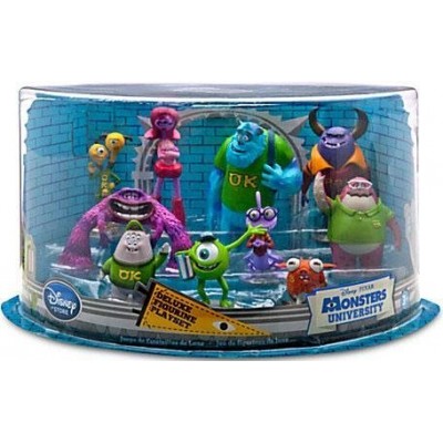 Disney / Pixar Monsters University Exclusive 10 Piece Deluxe PVC Figurine Playset