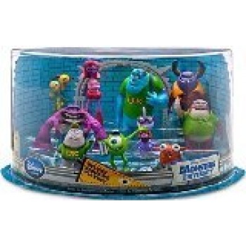 Disney / Pixar Monsters University Exclusive 10 Piece Deluxe PVC Figurine Playset