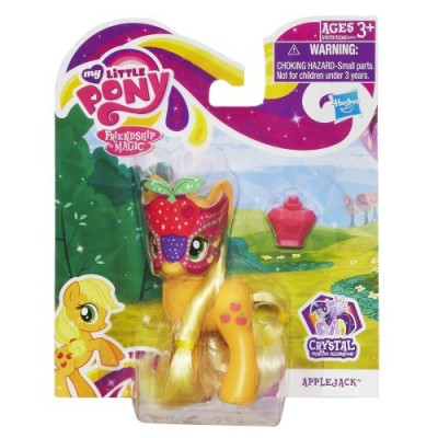 My Little Pony Crystal Princess Celebration Applejack Doll