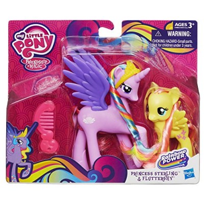 My Little Pony Princess Sterling and Fluttershy Figures