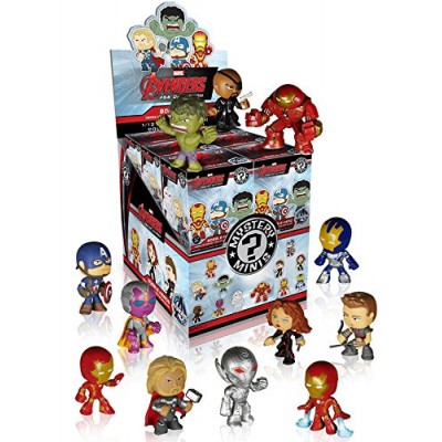 Funko Marvel Avengers 2 Age of Ultron Mystery Minis Vinyl Mini-Figure Display Box - Contains 12 Blind Box Figures