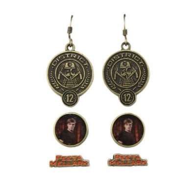 Hunger Games Peeta Mellark Earrings 3 Pack