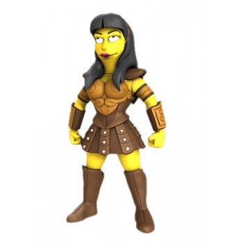 NECA Simpsons 25th Anniversary - Lucy Lawless 5" Action Figure Series 2