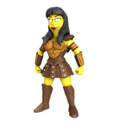 NECA Simpsons 25th Anniversary - Lucy Lawless 5" Action Figure Series 2