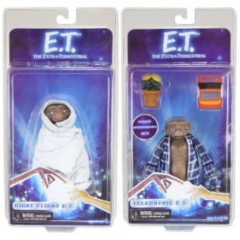 Neca Steven Spielbergs E.T. the Extra-Terrestial Action Figures Series 2 Set of 2