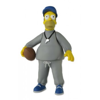 NECA The Simpsons 25th Anniversary - Series 1 - Homer (Coach) Action Figure, 5"