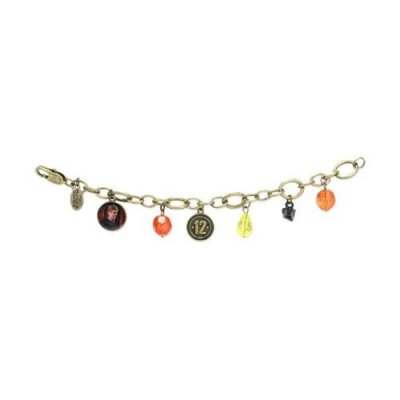 The Hunger Games Movie Bracelet Charm "Peeta District 12"
