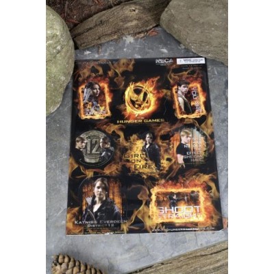 The Hunger Games Movie Sticker 8 pc. Sticker Set