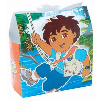 Go Diego Go Treat Box ~ Set of 6 Treat Boxes