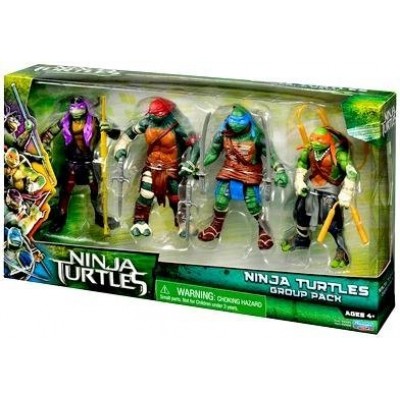 Teenage Mutant Ninja Turtles Movie Action Figure Set, Ninja Turtles Group Pack