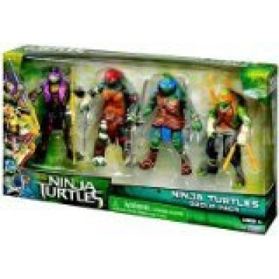 Teenage Mutant Ninja Turtles Movie Action Figure Set, Ninja Turtles Group Pack