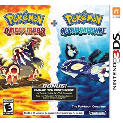 Pokemon Omega Ruby and Pokemon Alpha Sapphire Dual Pack - Nintendo 3DS