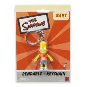 Simpsons/Bart 2.5" Bendable Keychain