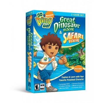 Nickelodeon Go Diego Go: Great Dinosaur Rescue & Safari Rescue (2-Game Set) [Old Version]