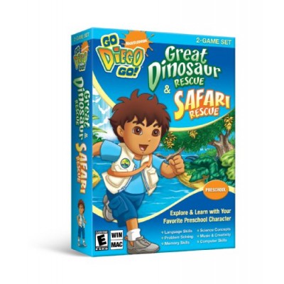 Nickelodeon Go Diego Go: Great Dinosaur Rescue & Safari Rescue (2-Game Set) [Old Version]