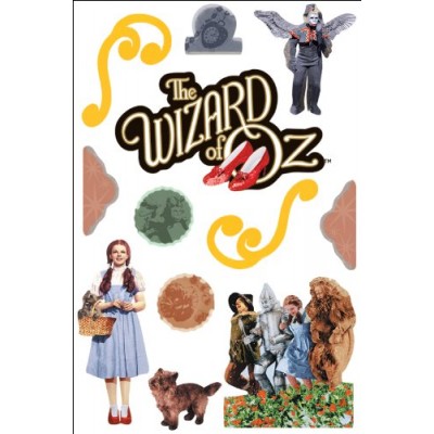 Paper House STDM-0033E 3-Pack 3D Cardstock Stickers, Oz-Wizard of Oz