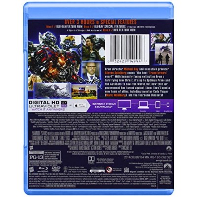 Transformers: Age of Extinction (Blu-ray + DVD + Digital HD)