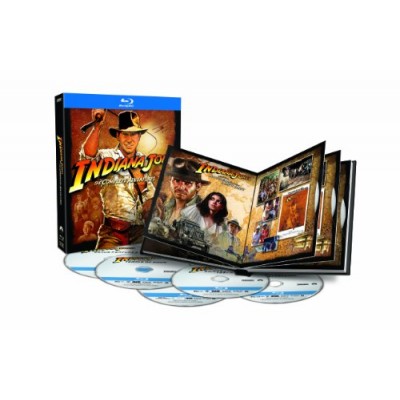 Indiana Jones: The Complete Adventures (Raiders of the Lost Ark / Temple of Doom / Last Crusade / Kingdom of the Crystal Skull) [Blu-ray]