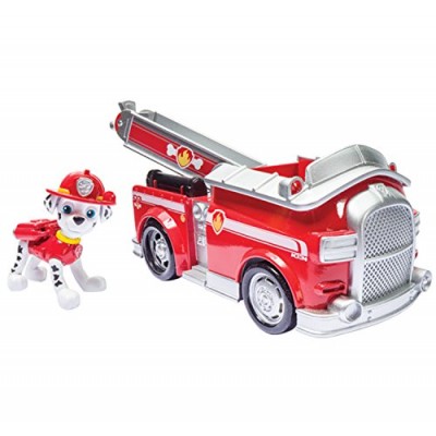 Nickelodeon Paw Patrol Marshall's Fire Fightin' Truck (works with Paw Patroller)