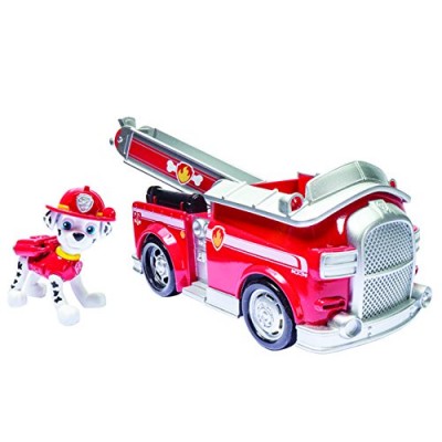 Nickelodeon Paw Patrol Marshall's Fire Fightin' Truck (works with Paw Patroller)