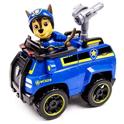 Paw Patrol Chase's Spy Cruiser, Vehicle and Figure (works with Paw Patroller)