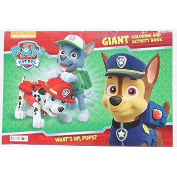Paw Patrol "What's Up, Pups?" Giant Coloring and Activity Book